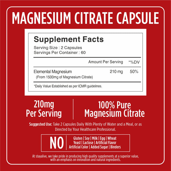 Magnesium Citrate Complex Capsules