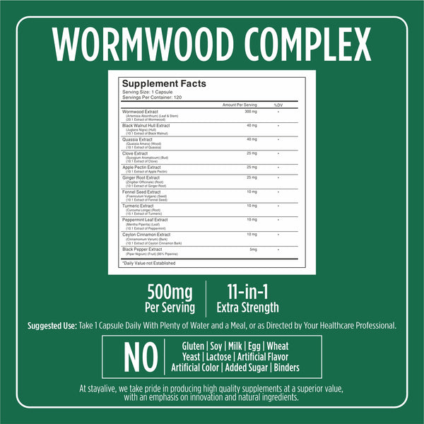 Wormwood Complex Capsules