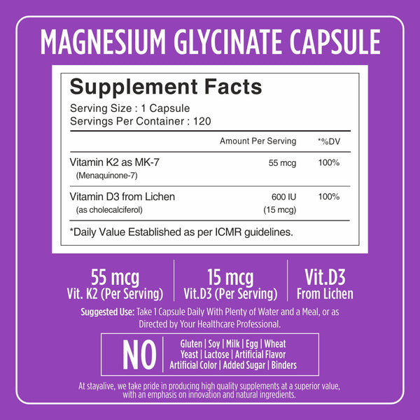 Magnesium Glycinate Supplement
