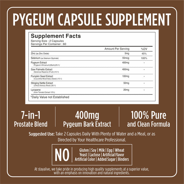 Pygeum Africanum Capsules