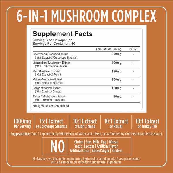 Mushroom Complex Capsules