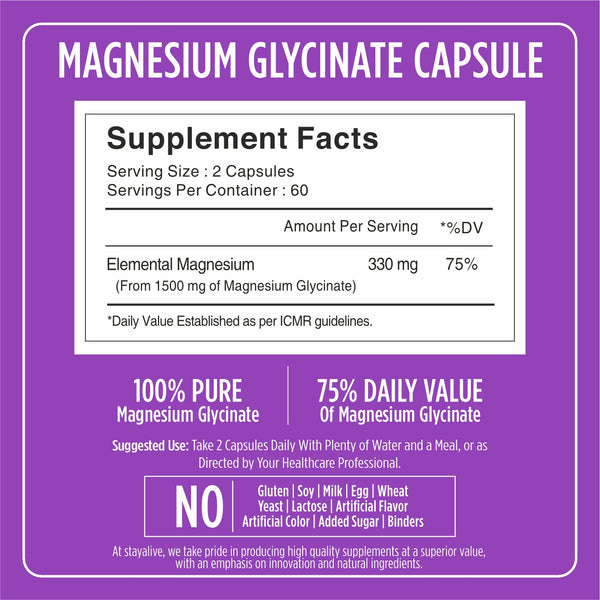 Magnesium Glycinate Supplement